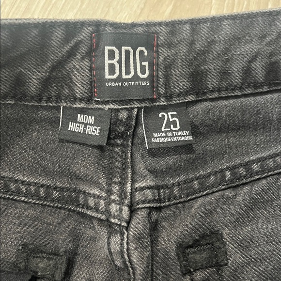 BDG High Rise Black Women's Jeans - Picture 2 of 4